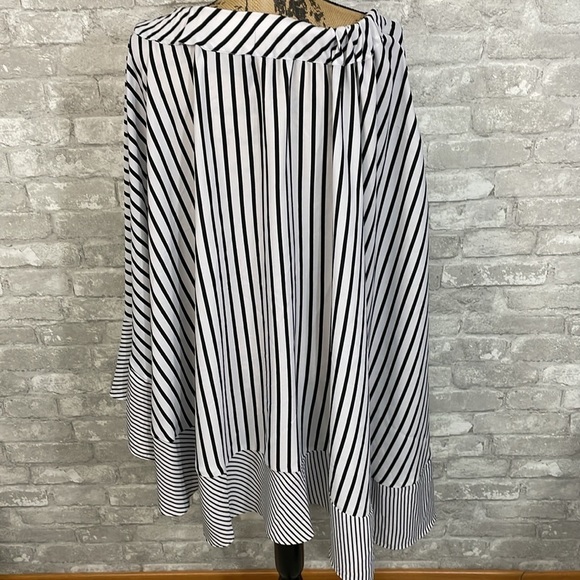 Lane Bryant Striped Poncho - Picture 2 of 4